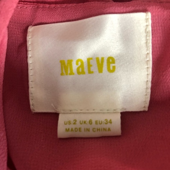 Anthropologie Maeve Meret Silk Tunic (Flawed) - Picture 9 of 12